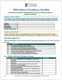 Office Move IT Checklist